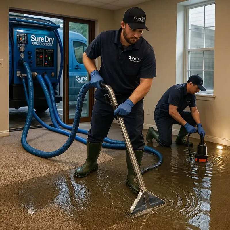Water Extraction and Removal process in Weston, NJ